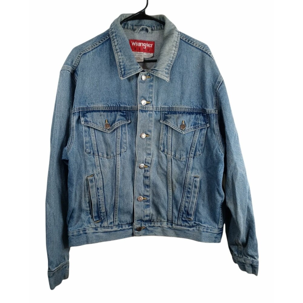 Vintage WRANGLER HERO Denim Jacket  - Large